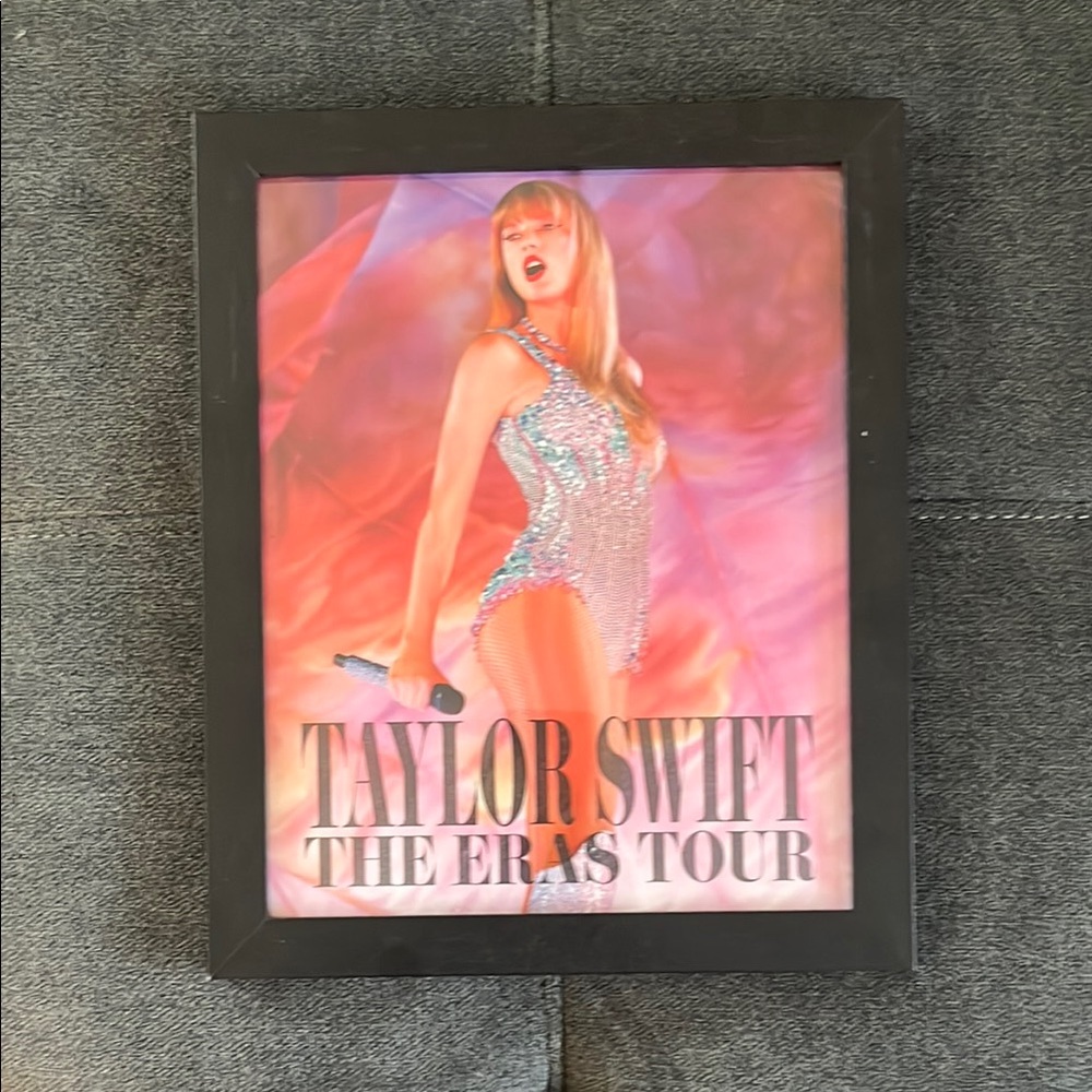 Taylor Swift The Eras Tour Wall Art - Black Frame